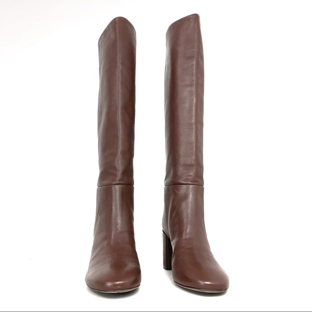 Tory Burch Made in Brazil Cognac Boots Size 9.5 - Picture 2 of 8